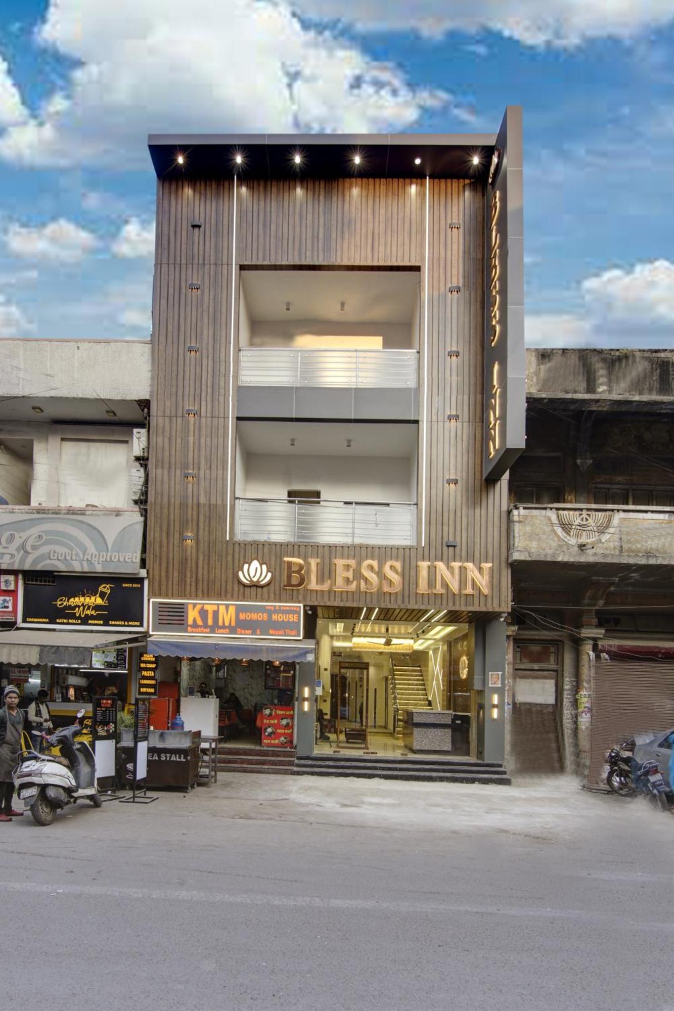 Bless Inn - Near Connaught Place New Delhi Eksteriør bilde