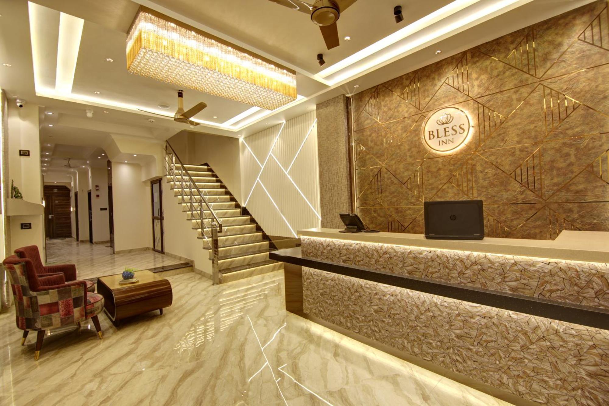 Bless Inn - Near Connaught Place New Delhi Eksteriør bilde
