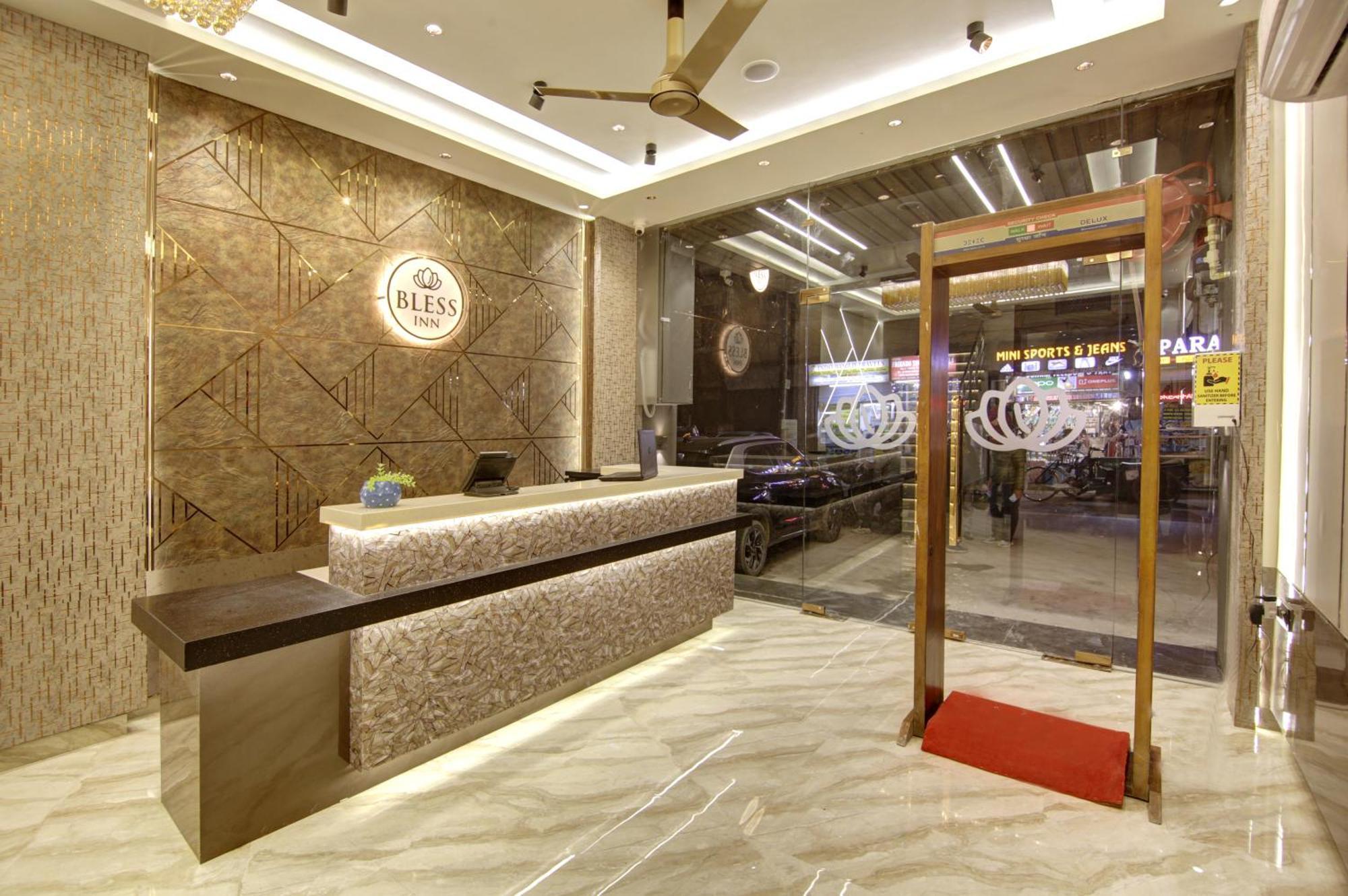 Bless Inn - Near Connaught Place New Delhi Eksteriør bilde