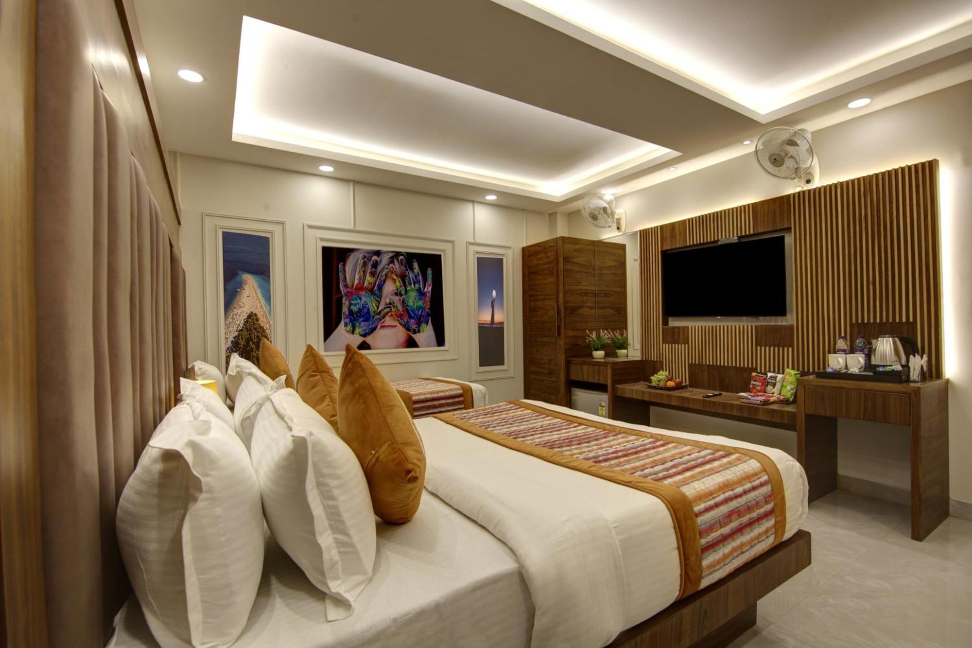 Bless Inn - Near Connaught Place New Delhi Eksteriør bilde