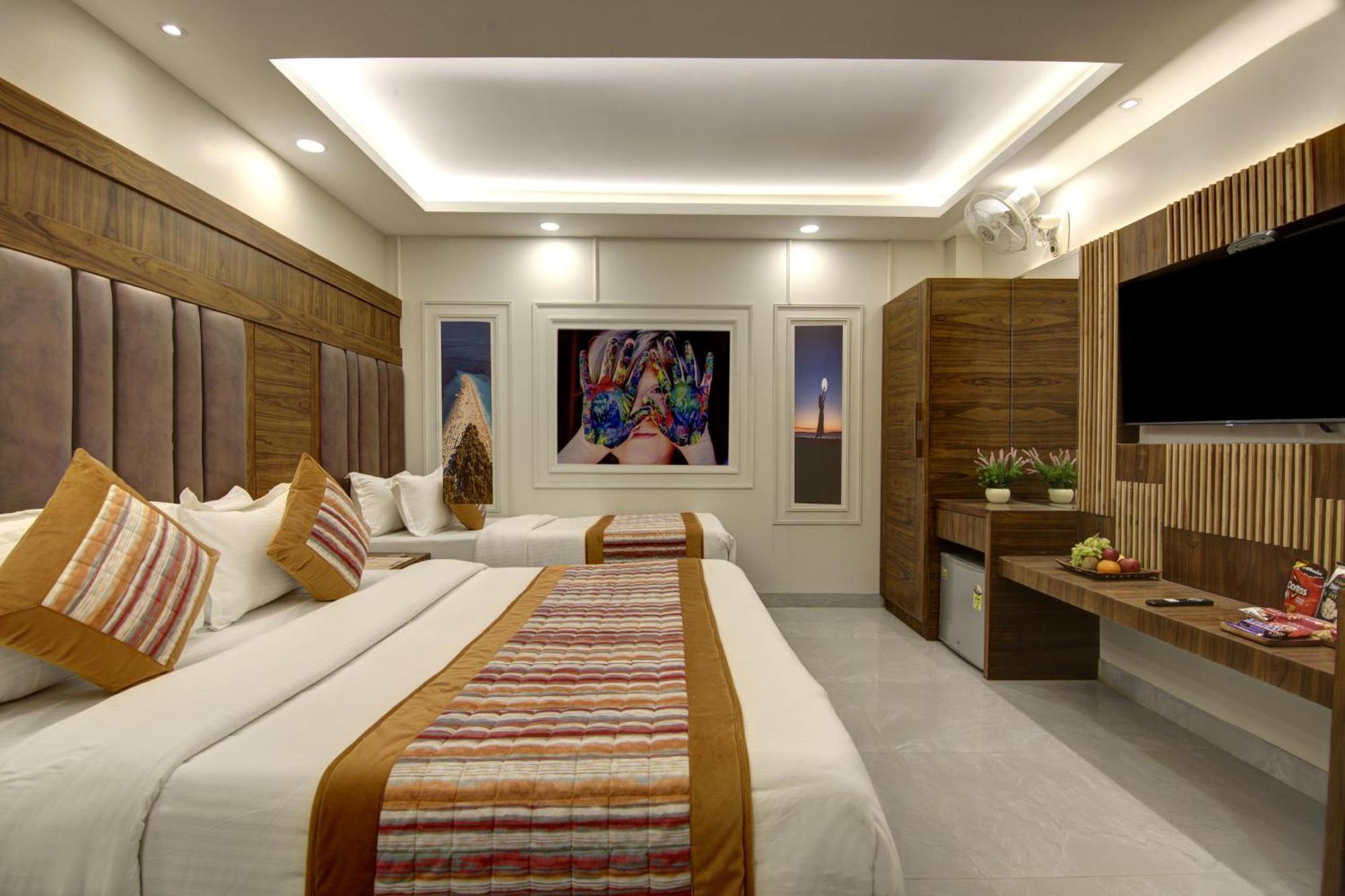 Bless Inn - Near Connaught Place New Delhi Eksteriør bilde
